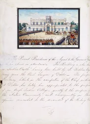 A page from the illustrated manuscript 