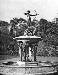 Artemis fountain, Hyde Park, London, 1926-1927