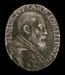 Benedetto Lomellini of Genoa, Cardinal (obverse)