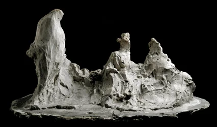 Conversation in a Garden, Sculpture by Medardo Rosso (1858-1928), Barzio, Museo Medardo Rosso