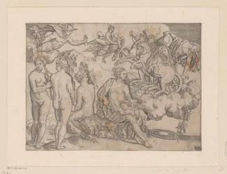 Venus with Amor and Jupiter with Ganymede