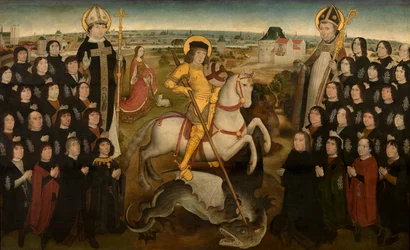 The Members of the Guild of the Large Crossbow of Malines, c.1500