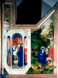 The Presentation at the Temple and the Flight into Egypt, 1394-1399