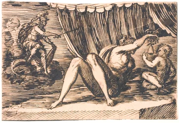 Mars, Venus Holding a Pear, and a Child