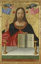 Christ Blessing, 1456-69
