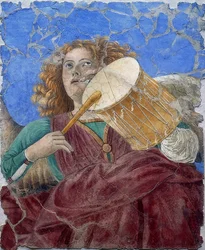 Musical Angel. Around 1480