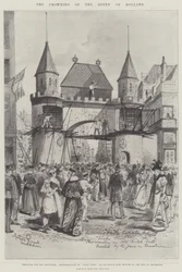 The Crowning of the Queen of Holland
