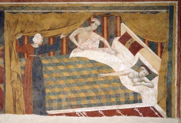 Profane Love Scenes: The Spouses Retired to Bed