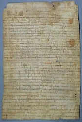 Document written by Wadomir (Uuademir) and his wife, Ercamberta, c.690-691