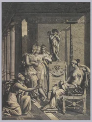 Psyche Bringing Venus a Goblet of Water from the Fountain of Youth