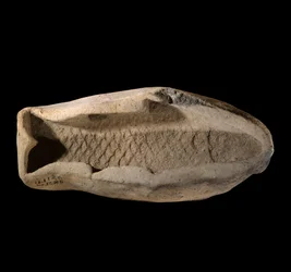 Terracotta Mold in the Shape of Fish