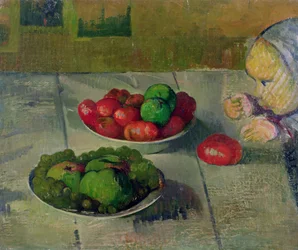 Still Life with Mimie, Daughter of Marie Poupee du Pouldu