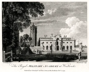 The Royal Military Academy at Woolwich, London