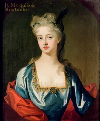 Portrait of Mary Anne Spanheim, Wife of Francois de la Rochefoucauld, Marquis de Montandre
