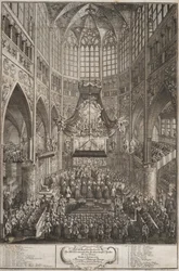 The Coronation of Maria Theresa at Prague Castle, 1743.