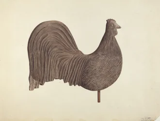 Rooster Weather Vane