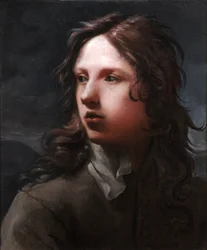 Portrait of a Young Man in a Grey Jacket
