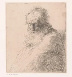 Bust of an Old Man with Beard