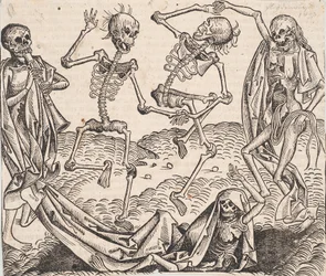 Dance of Death from the Schedels Chronicle of the World