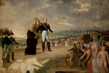 Alexander I Crowned King of Poland