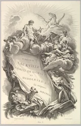 Frontispiece for the Tomb of Charles Sackville, Earl of Dorset
