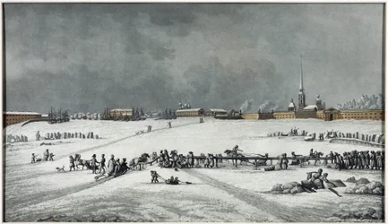 View of the Peter and Paul Fortress