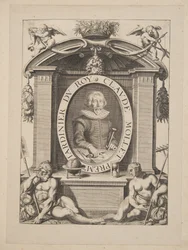 Claude Mollet, premier Jardinier du Roy, from Theatre des Plans et Jardinages, pub.1652
