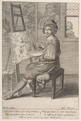Painter at an Easel