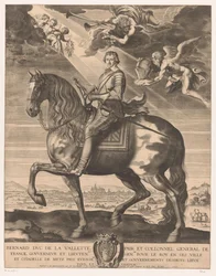 Equestrian Portrait of Bernard de Foix de la Valette, Duke of Épernon