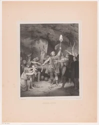 Julius Civilis Swearing an Oath Against the Romans