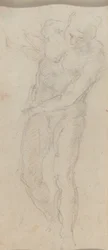 Male Nude (verso)