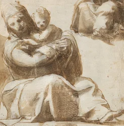 Seated Madonna with Child. Around 1525 (?)