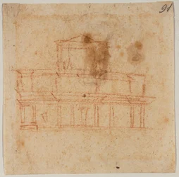 Design for the facade of San Lorenzo