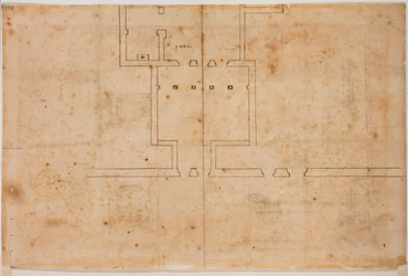 Inframmental plan of San Silvestro in Capite