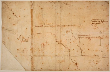 Molding profiles for the door of the Laurentian Library