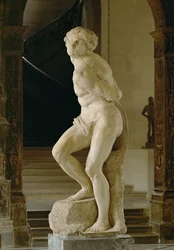 Rebellious Slave, for the Tomb of Pope Julius II