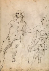 Study of Some Nude Figures