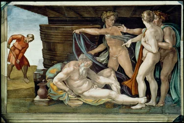 The Sistine Chapel; Ceiling Frescos (after restoration)