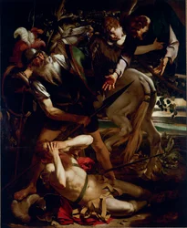 The Conversion of Saint Paul, 1594-1596. 237 x 189 cm. Odescalchi Balbi Collection, Rome