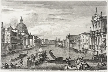 The Grand Canal Between San Simone Piccolo and Santa Chiara