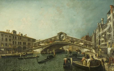 The Rialto Bridge, Venice