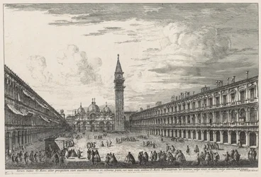 Views of Venice: Piazzo S. Marco, 1741