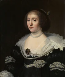Portrait of Amalia van Solms (1602-75)