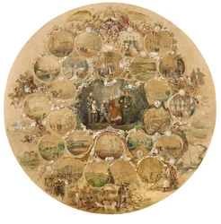 Montage marking the occasion of the Emperor Alexander II