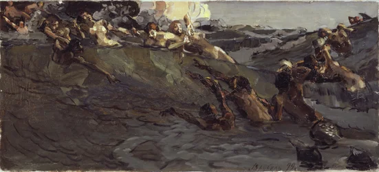 Playing Naiads and Tritons, 1899