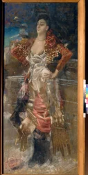 Portrait of the Dancer and Actress Carolina Otero, Known as La Belle Otero