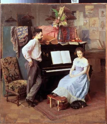 The Artist and His Wife