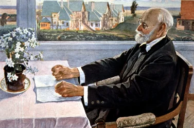 Ivan Pavlov in His House, Near Saint Petersburg