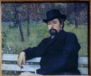 Portrait of the Painter Nikolai Alexandrovich Yaroshenko