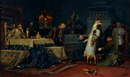 Fools Coat. Boyar Druzhina Andreyevich Morozov Before Ivan the Terrible